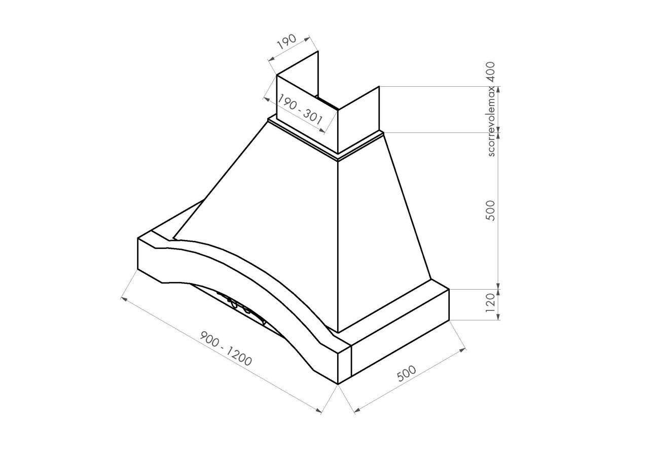 kdesign alice t500 elszívó 26935