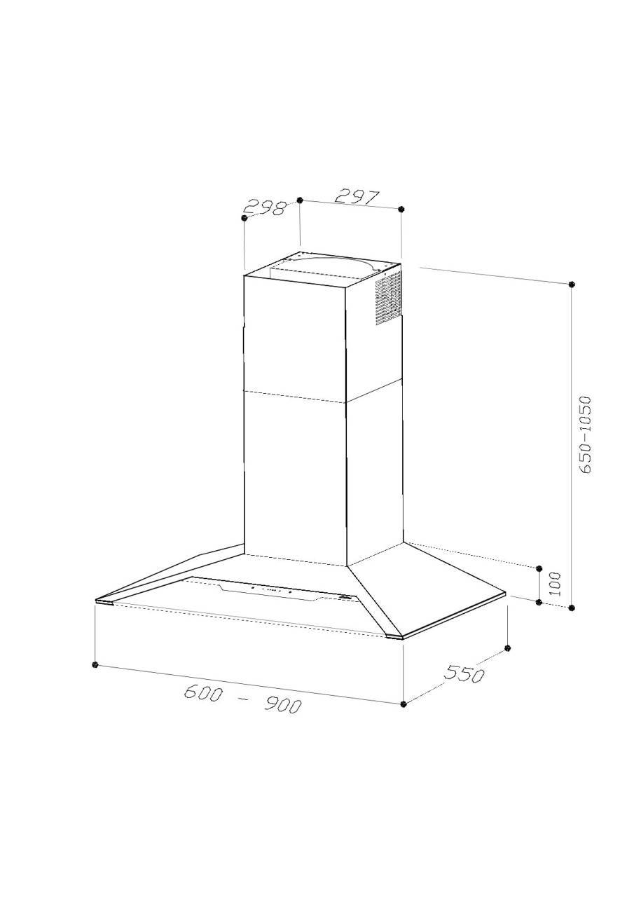 sirius sltc 97 jeeg 90 cm tw sams fehér elszívó 27431