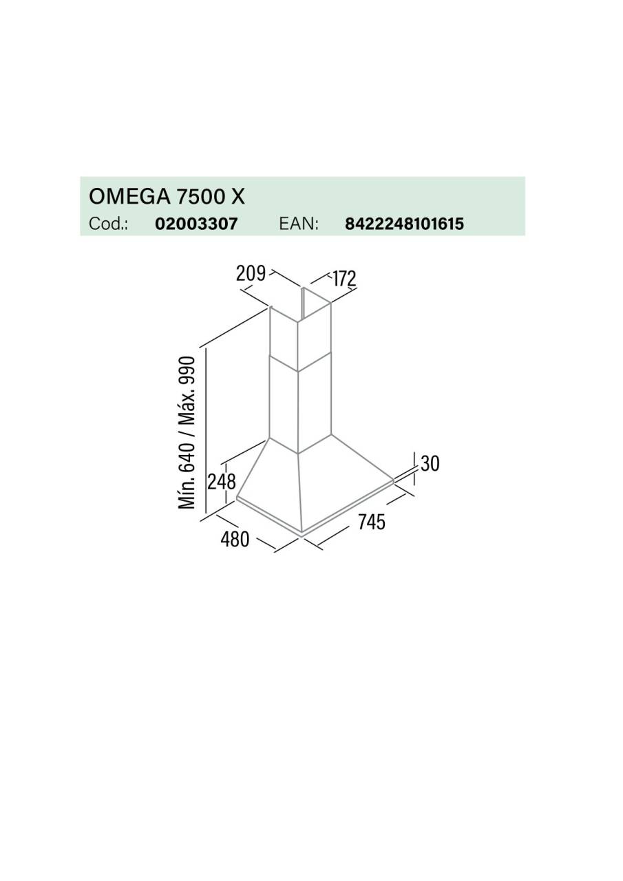 cata omega 7500 X 25263