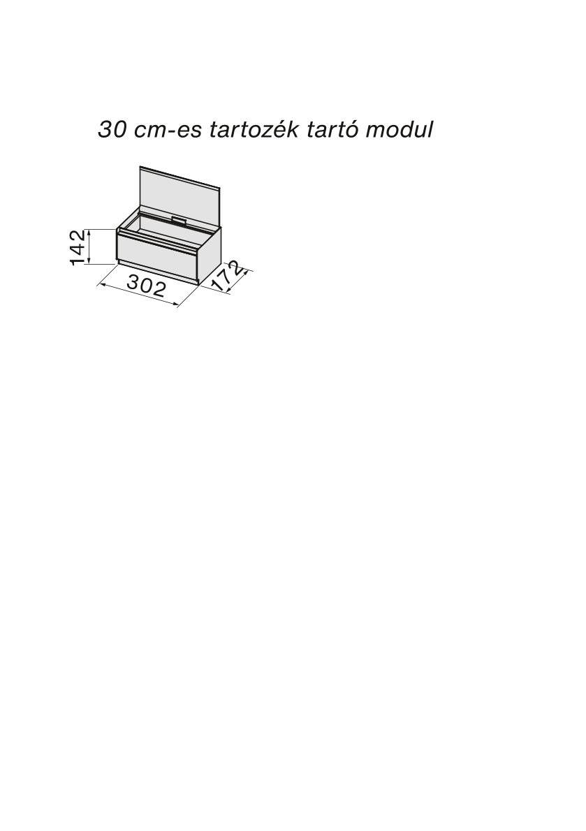 falmec monolith 30 cm-es modul 25455
