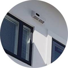 Vilpe IO légbevezető és légelvezető elem