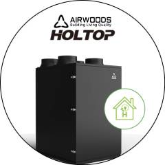 holtop HTPF hőszivattyús hővisszanyerős szellőztető