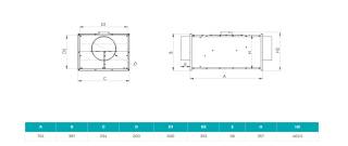 CASALS SBC3 csatornaventilátor