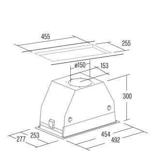 cata gc-dual 45 xgbk/d fekete elszívó