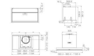 Elica - Páraelszívó BOXIN ADVANCE @ IX/A/90