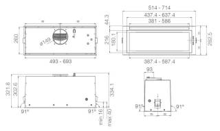 ELICA páraelszívó LANE SENSOR @ IX/A/52