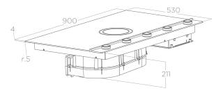 ELICA NIKOLATESLA UNPLUGGED RAW BR/A/90