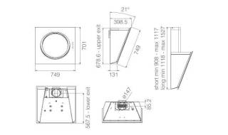 ELICA páraelszívó OM AIR @ WH/F/75 PRF0094734A