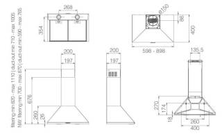 Elica páraelszívó TAMAYA 2.0 C IX/A/60