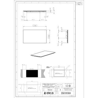 ELICA - Beépíthető indukciós kerámialap RATIO 702 BL