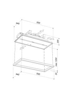 sirius slt-978 kite brushless tw wi-fi fehér elszívó