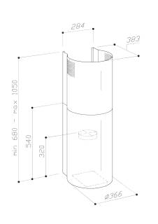 Sirius - Páraelszívó MO-209 - Inox