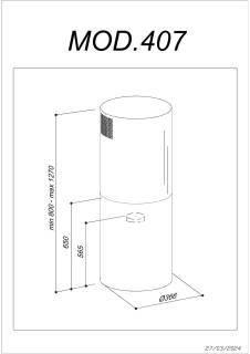sirius Mo-407 fekete