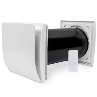 AERAULIQA Pulsar-100 egyhelyiséges hővisszanyerős szellőztető, páraérzékelővel, távirányítóval