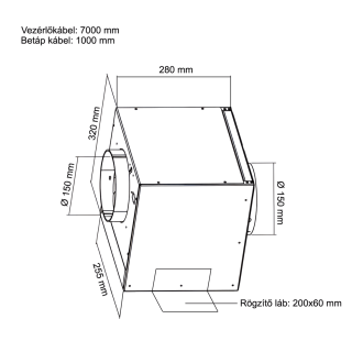 Multi SEM1T850 külső motor