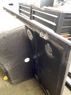 ELLECI OUTLET - Mosogatótálca Unico 310 78x50 Granitek 1 m. +cseppt. G40 Nero - Szépséghibás termék!