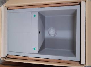 Elleci OUTLET - Mosogatótálca Unico 300 - G48 cemento - Szépséghibás termék!