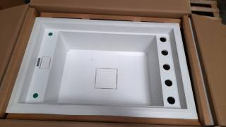 Elleci OUTLET - Mosogatótálca Value 130 G68 bianco - Kiállított bemutató termék!