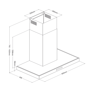 Cata OUTLET - Páraelszívó SYGMA 9000 II LED Fekete - Kiállított bemutató termék!