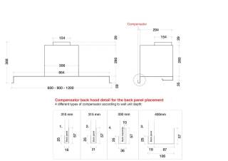 kdesign K11 60 cm elszívó outlet