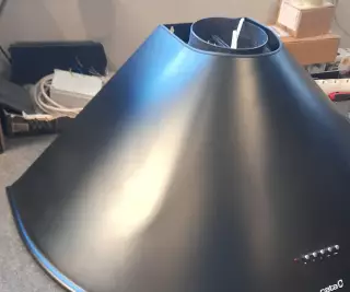 Cata - Páraelszívó Q-7790 BK/L fekete LED