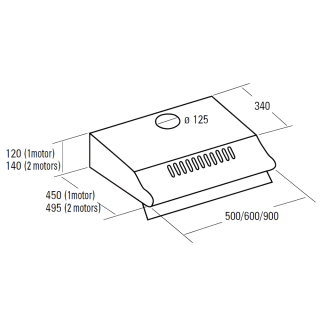Cata OUTLET - Páraelszívó P-3260 fehér