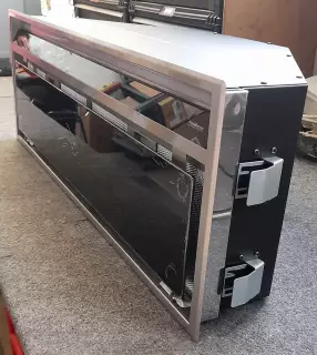 Nodor OUTLET - Páraelszívó NorBreeze ECLIPSE 90 BK hob to hood - Szépséghibás termék!