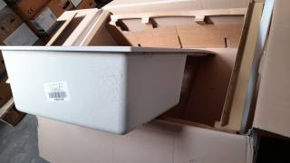 ELLECI OUTLET - Mosogatótálca Unico 300 79x50 Granitek 1 m. +cseppt. G62 Bianco Antico 