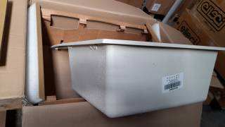 ELLECI OUTLET - Mosogatótálca Unico 300 79x50 Granitek 1 m. +cseppt. G62 Bianco Antico 