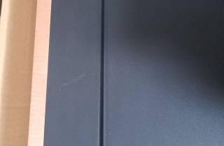 ELLECI OUTLET - Mosogatótálca 135 68x50 Granitek 1 m. +cseppt. G40 Nero - Szépséghibás termék!