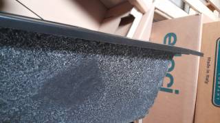 ELLECI OUTLET - Mosogatótálca Best 105 Workstation 57x51 Keratek K86 Black - Szépséghibás termék!