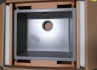 ELLECI OUTLET - Mosogatótálca Zen 105 Keratek K97 Light Grey