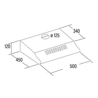 Cata OUTLET - Páraelszívó P-3050 fehér WH/L LED