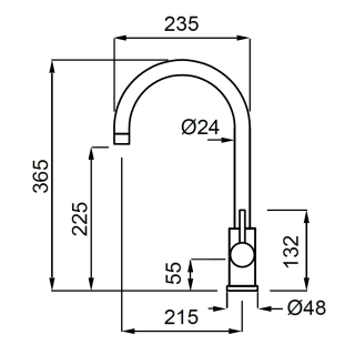 Elleci OUTLET - Csaptelep Cloud Granitek G51 Avena