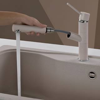 Elleci OUTLET - Csaptelep Reno Granitek G59 Antracite