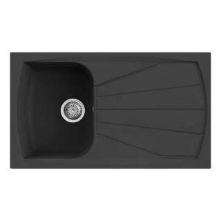 Elleci OUTLET - Mosogatótálca Living 400 G40 nero - Kiállított bemutató termék!