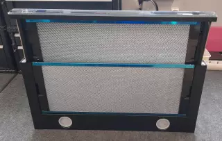 CATA OUTLET - Páraelszívó TF-2003 60 GBK/B fekete üveg LED