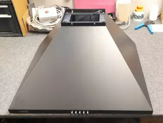 CATA OUTLET - Páraelszívó Omega 600 fekete BK/M