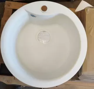 Mosogatótálca Ego ROUND G68 Bianco - Kiállított bemutató termék! 