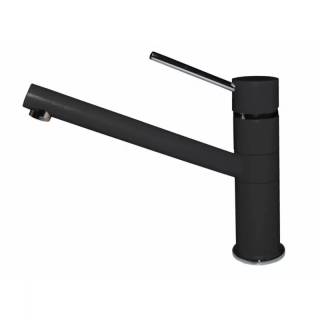 ELLECI- Csaptelep Sava Vitrotek Black 86 - Kifutó termék!