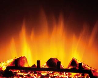 Ardes 350 hordozható elektromos kandalló láng effekttel