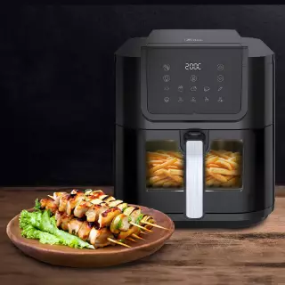 ARDES ARFRYA08LV 8 literes Air Fryer forrólevegős sütő ajándék ARDES 1T20 kenyérpirítóval