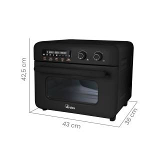 ARDES ARFRYA02 30 literes Air Fryer forrólevegős sütő, olajsütő - forgókosárral ajándék ARDES 1T20 kenyérpirítóval