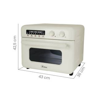 ARDES ARFRYA02W 30 literes Air Fryer forrólevegős sütő, olajsütő - forgókosárral ajándék ARDES 1T20 kenyérpirítóval