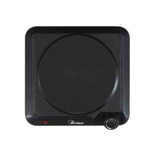 Ardes FOEL04 hordozható elektromos főzőlap 18 cm-es öntöttvas lappal.