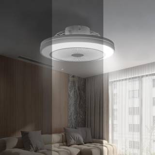 Ardes 5PL50 Mennyezeti Ventilátor távvezérlővel, LED világítással - 48 cm