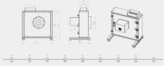 BKEF konyhai elszívó ventilátor
