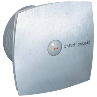 Cata X-Mart 10 Inox Matic Timer ventilátor automata előlapzárással, utószellőztető funkcióval