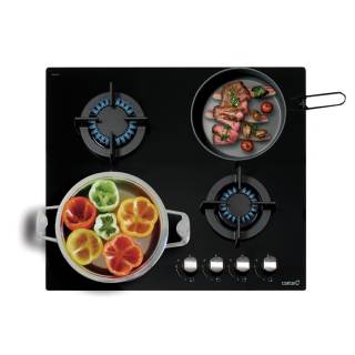 CATA - Beépíthető főzőlap gáz CCI-6031 BK - Fekete