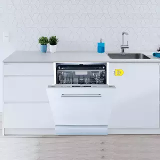 CATA - Beépíthető mosogatógép LVI-62014 14 terítékes + Ajándék Hűtőtáska